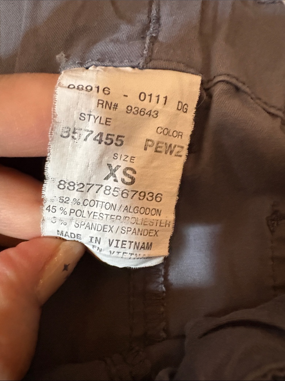 Dickies Gray Utility Cargo Pants with Drawstring Waist - Picture 3 of 5